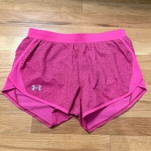 Under Armour Women's Vibrant Pink Athletic Shorts